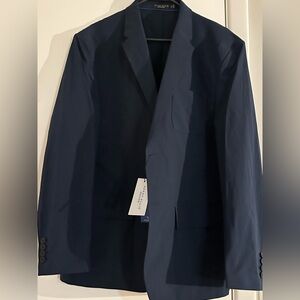 Men’s Navy Blue Blazer/Suit coat
Brand new with tags